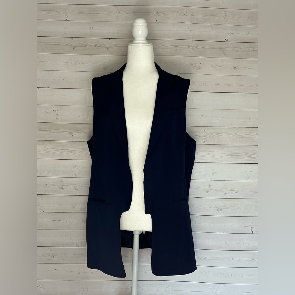 Banana Republic Navy Blazer Vest